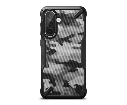 Etui do telefonów Ringke Fusion X do Samsung Galaxy A36 / Galaxy A56 Camo Black